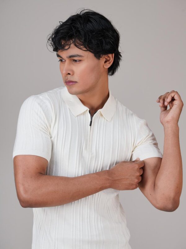 Luxury Knitted Short-sleeve - Image 2