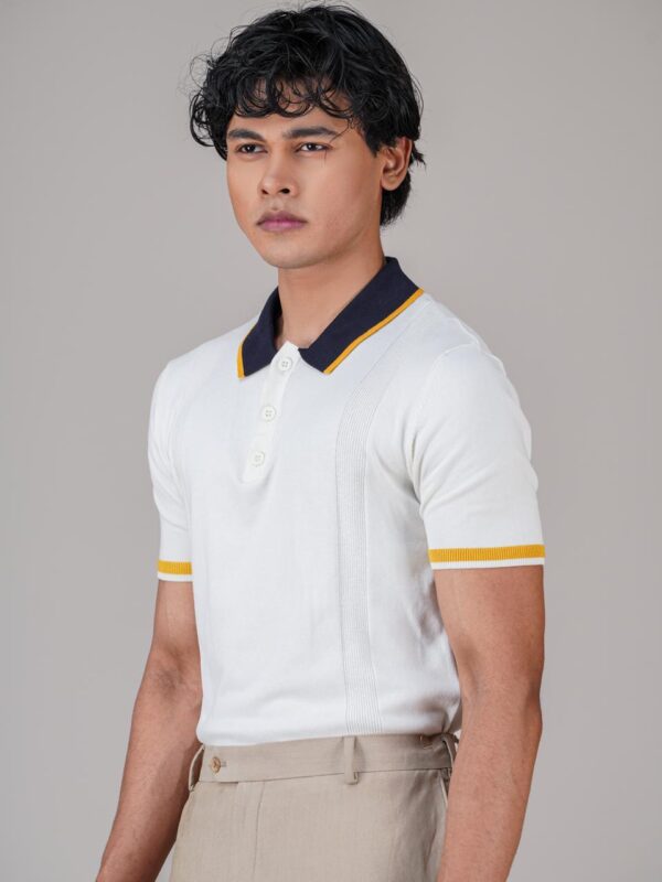 Luxury Knitted Short-sleeve Polo